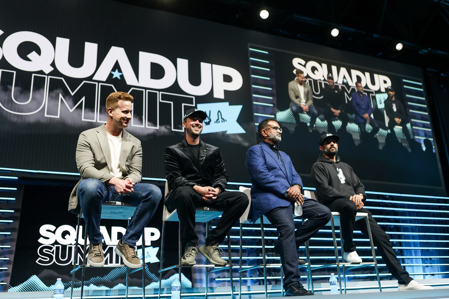 Nick Fisher on stage